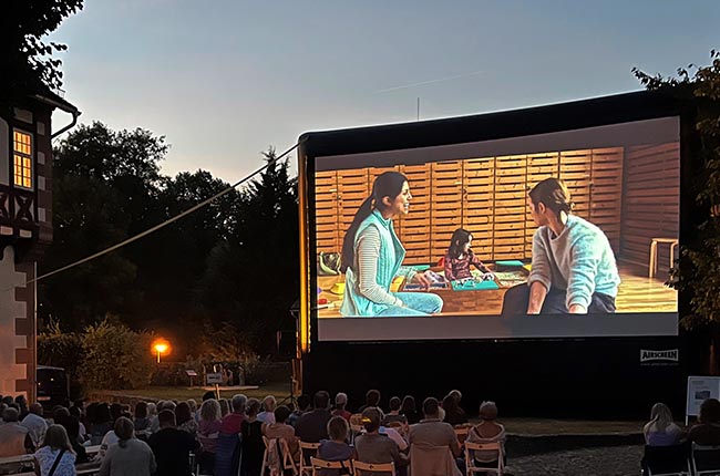 Freilichtkino im Amtshof Steinau